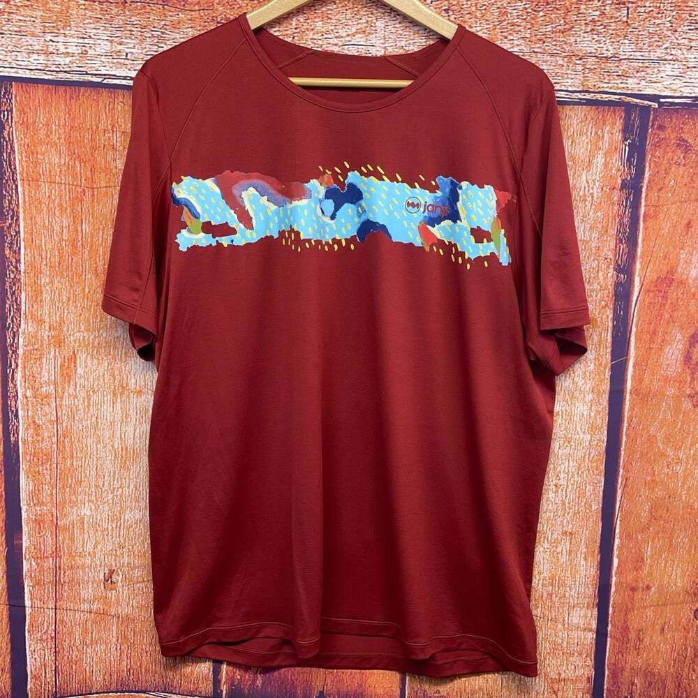 Janji Men's Run All Day Tee Graphic Short Sleeve Shirt XL